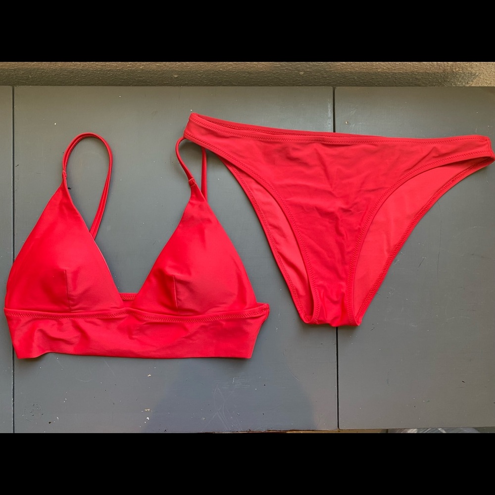 American Eagle Red Bikini!